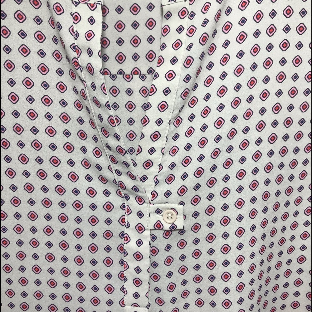 Pleione diamond pattern blouse - Picture 7 of 8